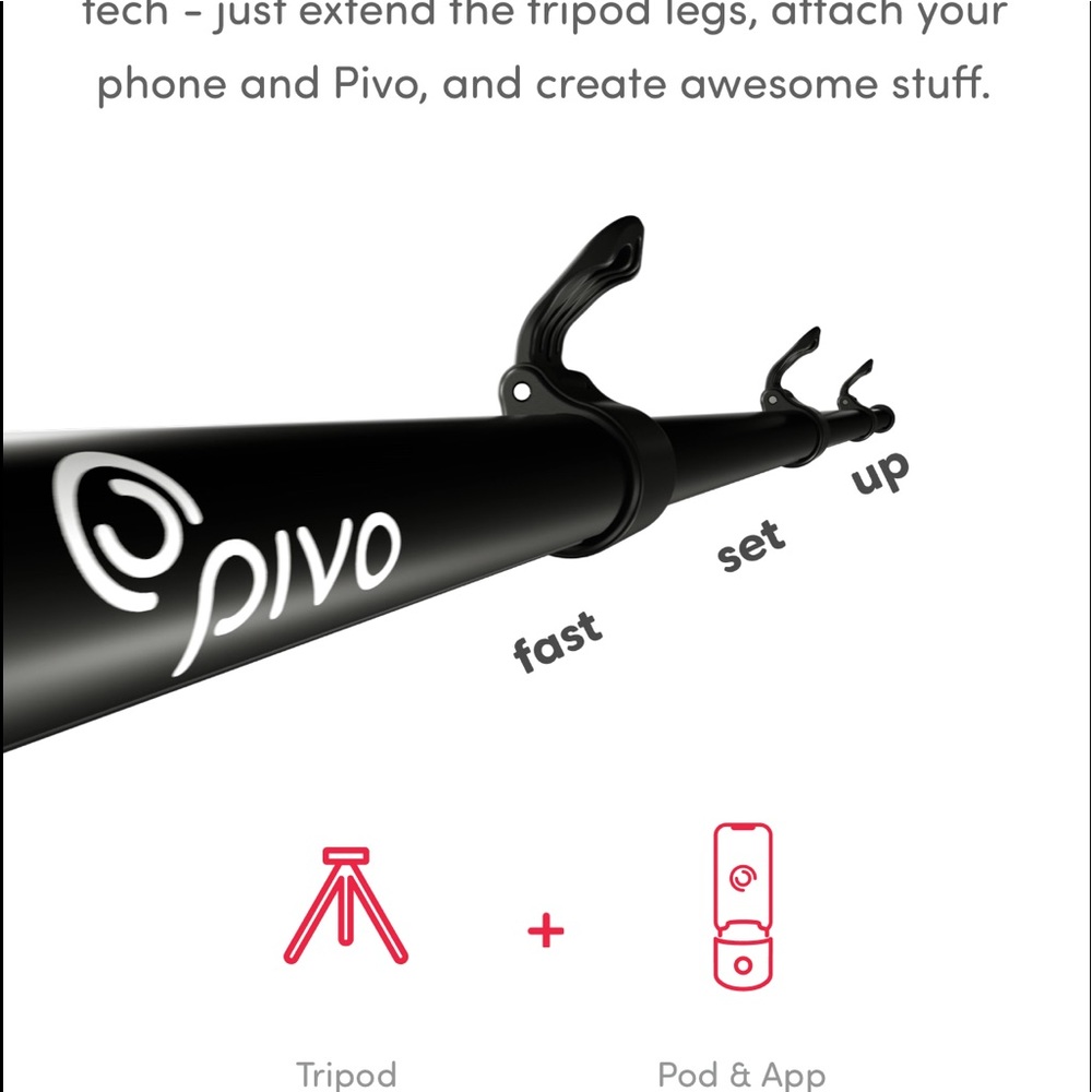 Pivo tripod unopened!